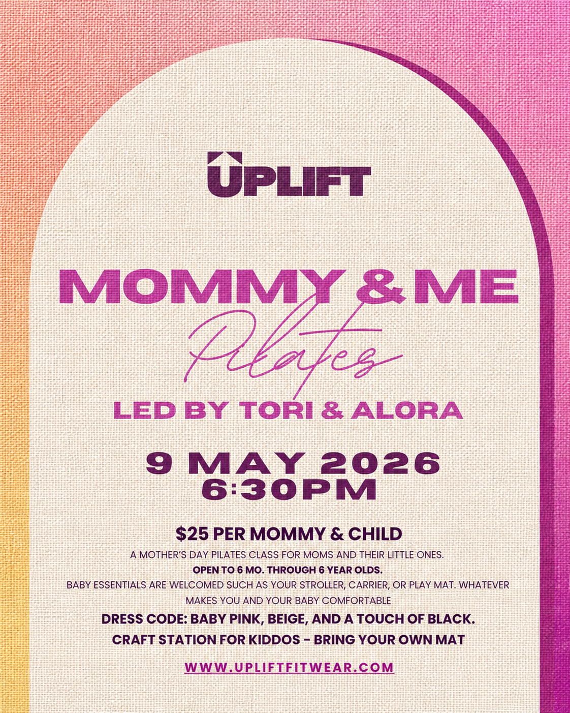 Mommy & Me Pilates
