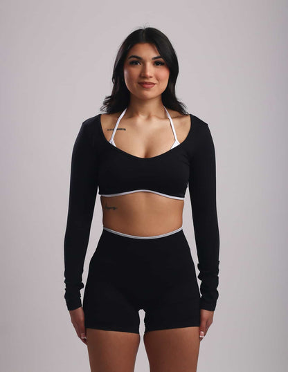 blackberry crop long sleeve