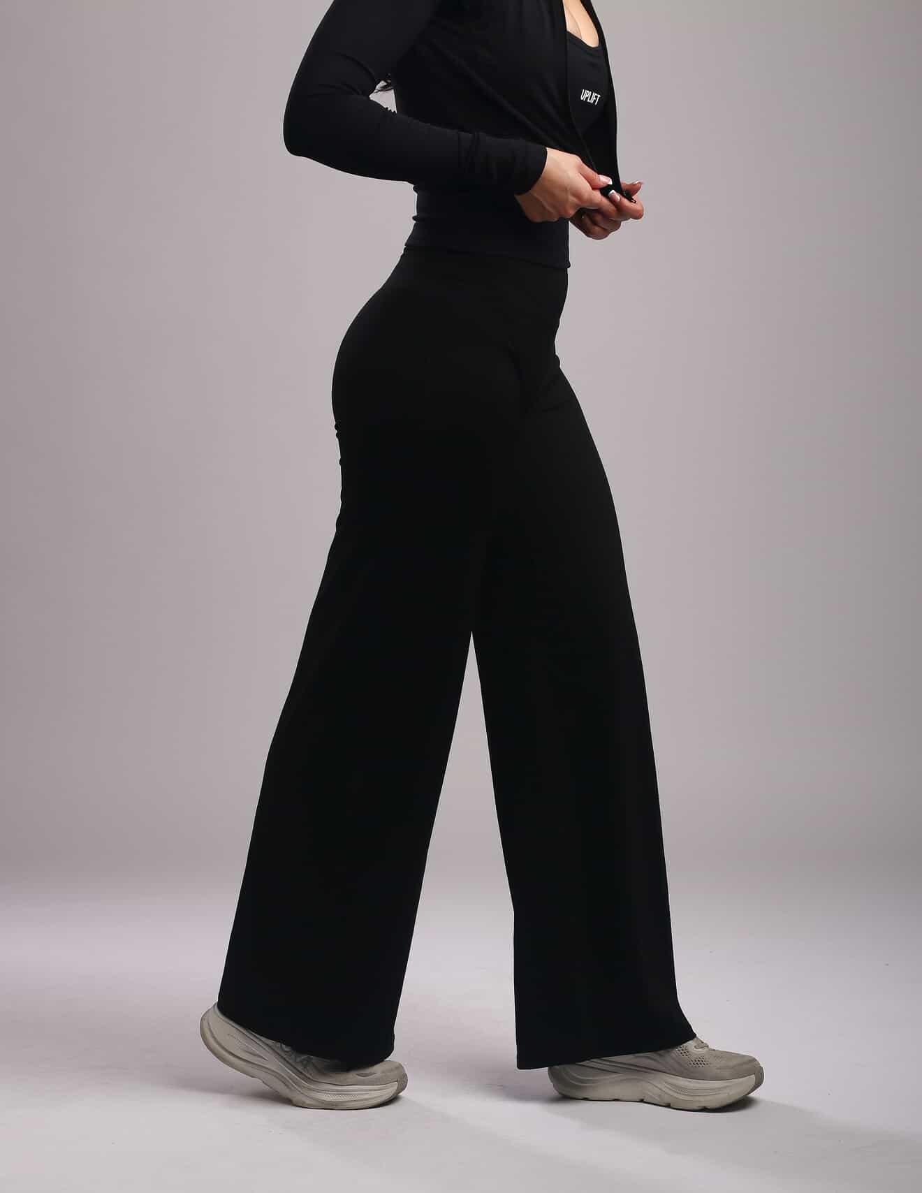 blackberry flared leggings